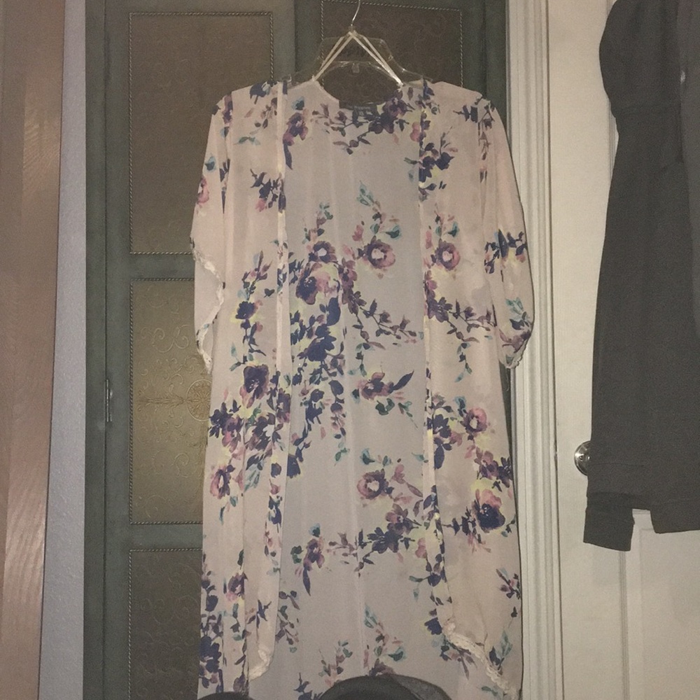 Floral kimono